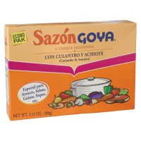 GOYA SAZON CON CULANTRO Y ACHIOTE 3oz.
