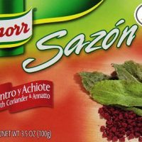 KNORR SAZON CON CULANTRO ACHIOTE AJO Y CEBOLLA